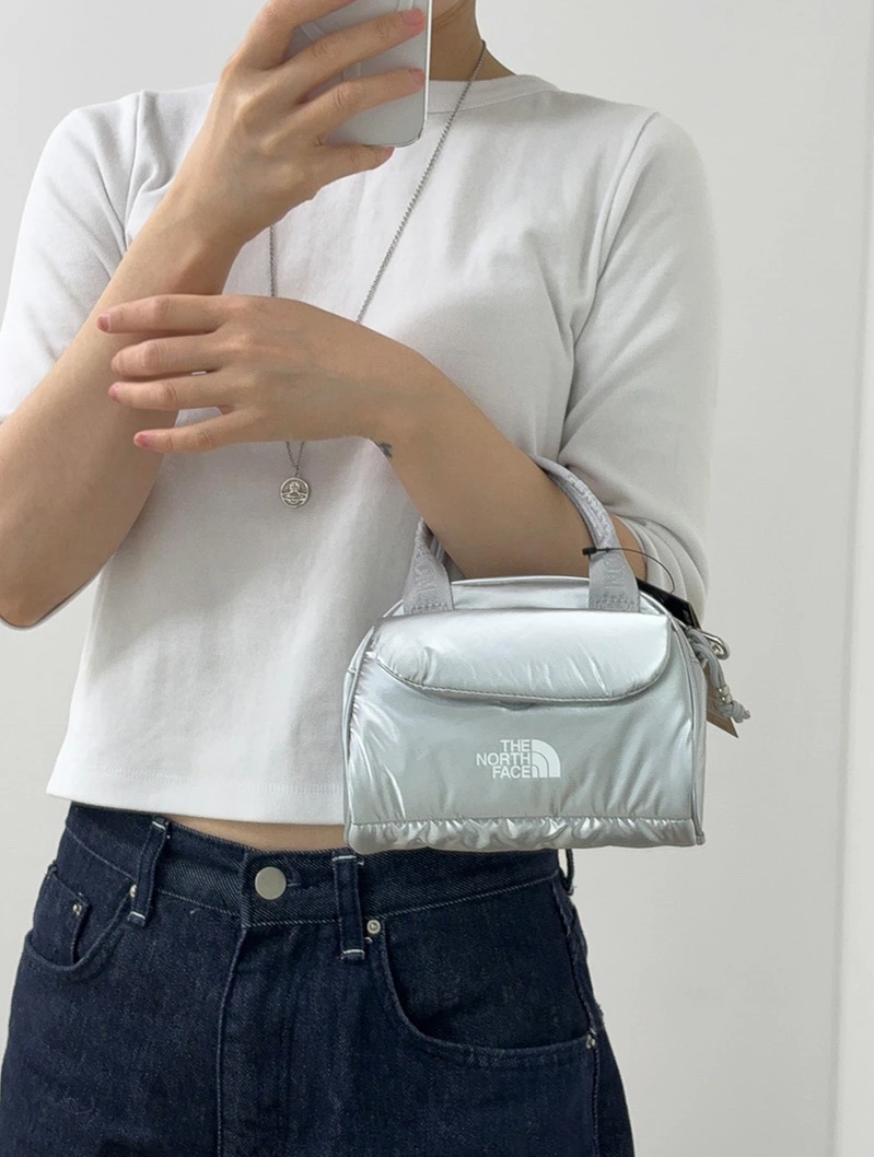 THE NORTH FACE K'S PADDING TOTE BAG MINI-3 colors - Image 13