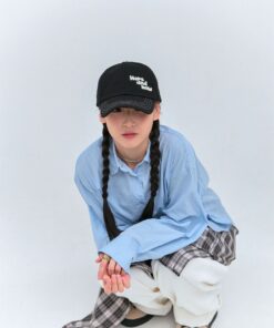 Alternative view of ELLDU HERE AND NOW STITCH BALL CAP-2 colors