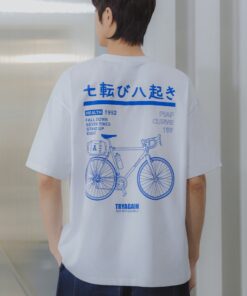 ALVINCLO BICYCLE OVER FIT T-SHIRT-4 colors