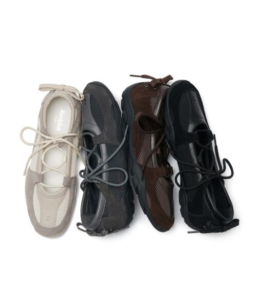 ROCKFISH WEATHERWEAR NICOLE WEAVING LACEUP SNEAKERS V2-4 colors