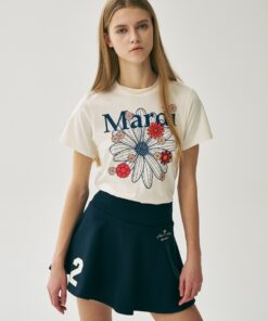 Alternative view of MARDI MERCREDI SLIM TSHIRT FLOWERMARDI BLOSSOM-4 colors