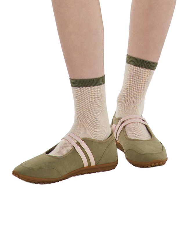 STAND OIL STRAP MARY JANE SNEAKERS-3col - Image 7