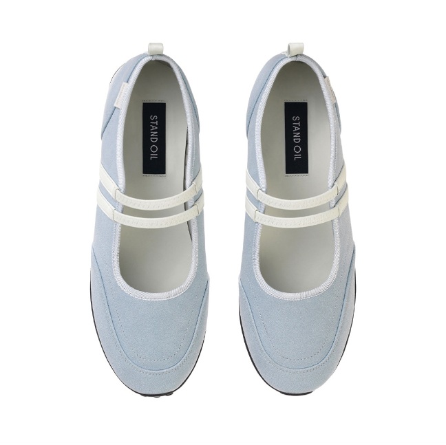 STAND OIL STRAP MARY JANE SNEAKERS-3col - Image 25