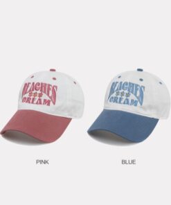 Alternative view of 韓國代購 BEACHES AND CREAM DAISY TWO-TONE BALL CAP-4 colors