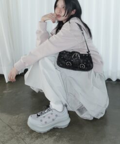 Alternative view of SONGE SONGE X YASE PLATFORM DOT SNEAKERS-2 colors