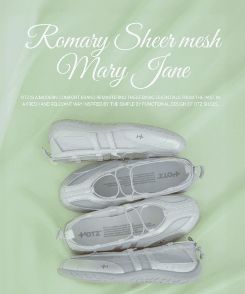 OTZ ROMARY SHEER MESH STRING MARY JANE-2 colors