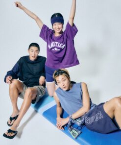 Alternative view of NAUTICA AEROMESH TEE 588-3 colors