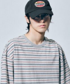 Alternative view of NAUTICA RETRO PATCH 5PANEL BALL CAP 152-2 colors