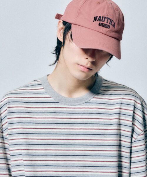 Alternative view of NAUTICA ARCH LOGO 6PANEL BALL CAP-2 colors