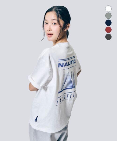 NAUTICA SPRINT POSTER S/S TEE 485-5 colors