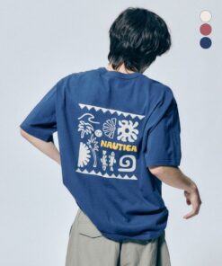 NAUTICA OCEAN TRIBAL S/S TEE 555-3 colors