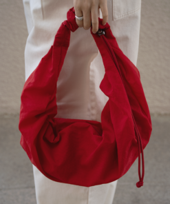 ACOC SMALL TANGLE TWIST BAG-RED