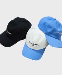 NAUTICA 83FLAG 6PANEL BALL CAP-3 colors