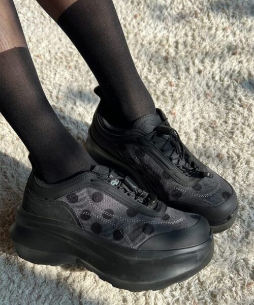 SONGE SONGE X YASE PLATFORM DOT SNEAKERS-2 colors