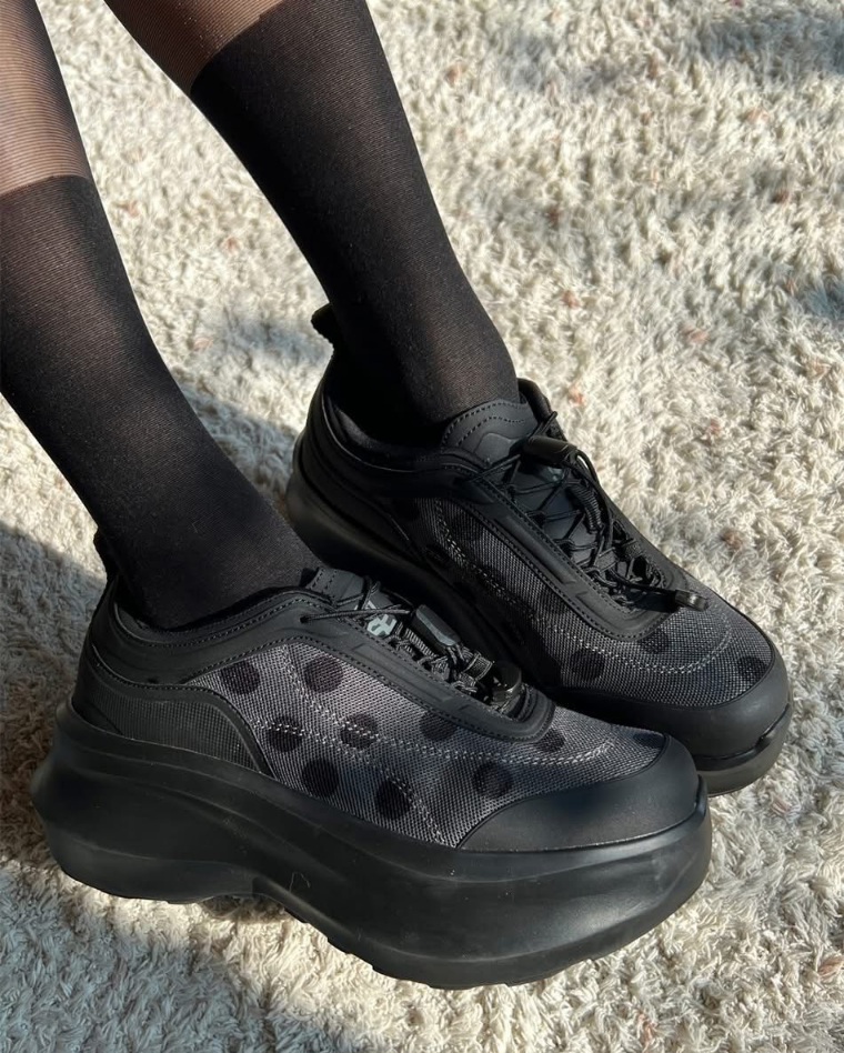 SONGE SONGE X YASE PLATFORM DOT SNEAKERS-2 colors