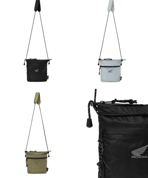 HONDA NYLON SACOCHE BAG-3 colors