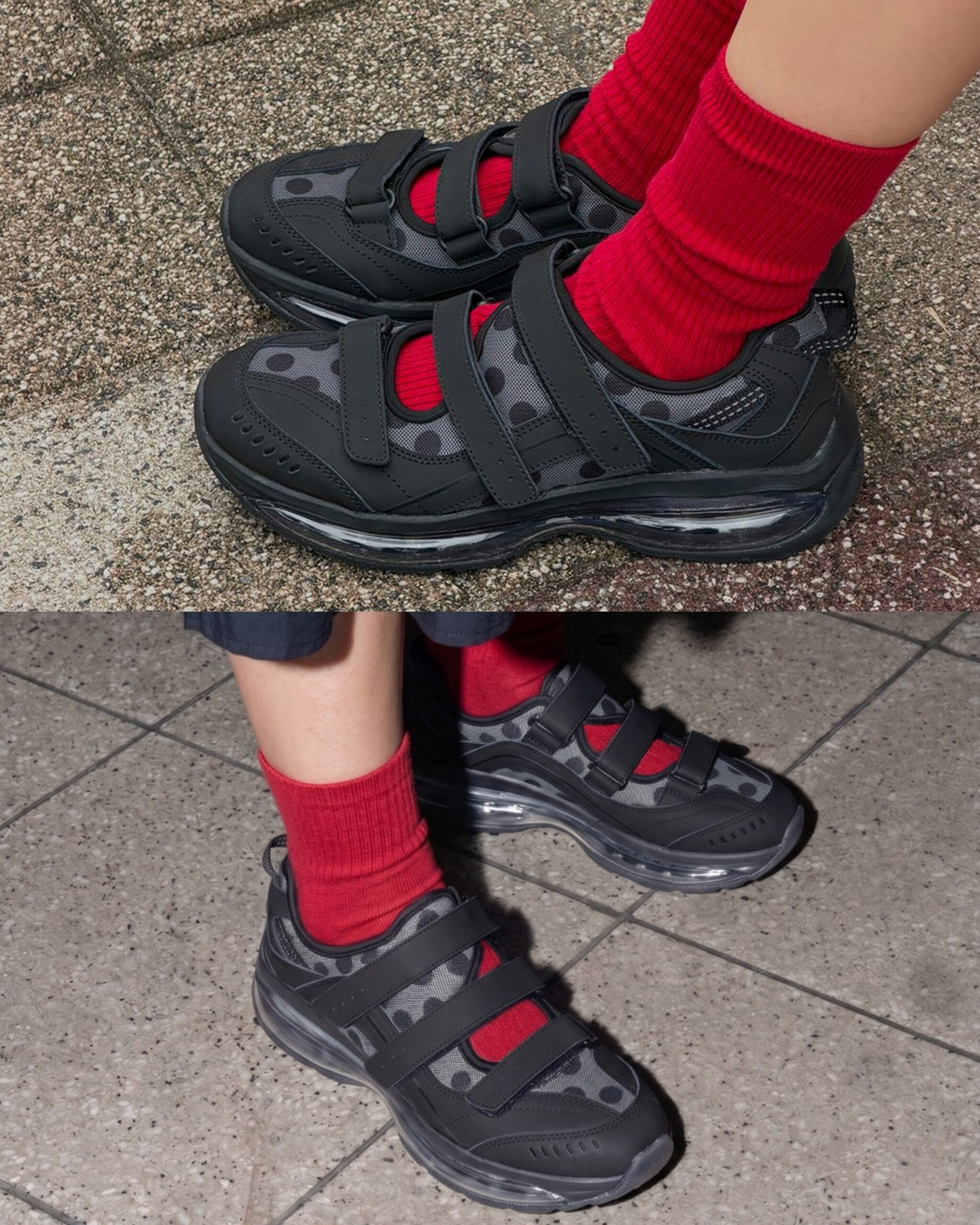 SONGE SONGE X YASE 3-STRAP AIR SOLE MARY JANE-3 colors