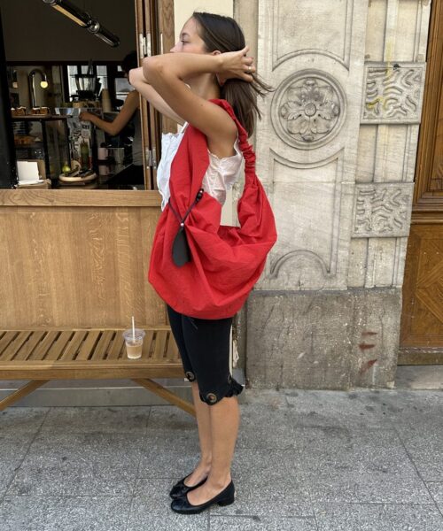 Alternative view of ACOC LARGE TANGLE TWIST BAG-5 colors