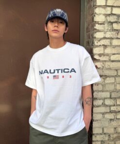 Alternative view of NAUTICA 83FLAG S/S TEE 478-5 colors