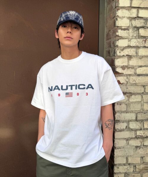 Alternative view of NAUTICA 83FLAG S/S TEE 478-5 colors