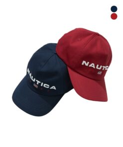 NAUTICA 83FLAG SPELLOUT 5PANEL BALL CAP-2 colors