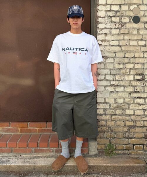 Alternative view of NAUTICA BERMUDA CHINO SHORTS 778-2 colors