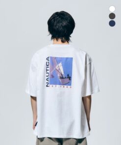 NAUTICA SAILING VERTICAL S/S TEE 568-3 colors