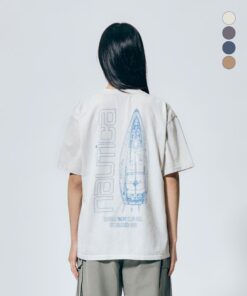 Alternative view of NAUTICA YACHT BLUEPRINT S/S TEE 572-4 colors