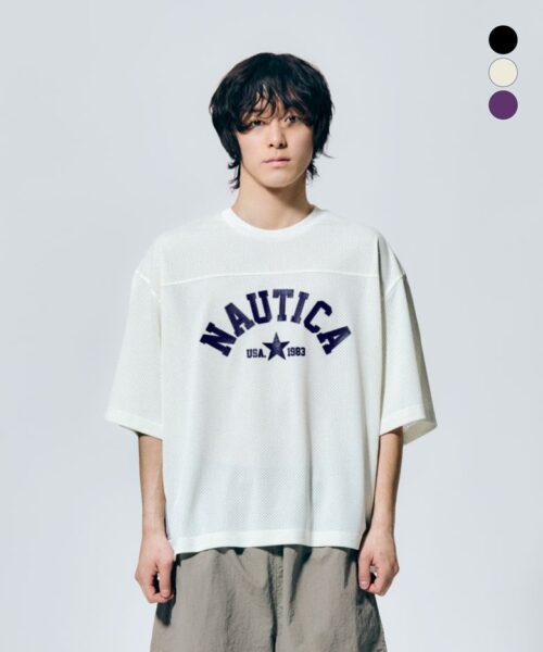 NAUTICA AEROMESH TEE 588-3 colors