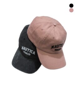 NAUTICA ARCH LOGO 6PANEL BALL CAP-2 colors