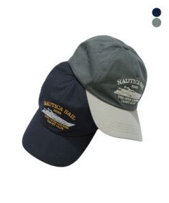 NAUTICA COASTAL LETTERING 5PANEL BALL CAP 150-2 colors