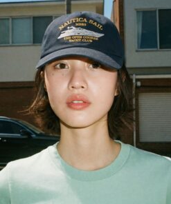 Alternative view of NAUTICA COASTAL LETTERING 5PANEL BALL CAP 150-2 colors