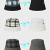 REST & RECREATION REVERSIBLE NYLON BUCKET HAT-3 colors