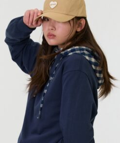 Alternative view of EMIS HEART RUBBER PATCH CAMP CAP-4 colors