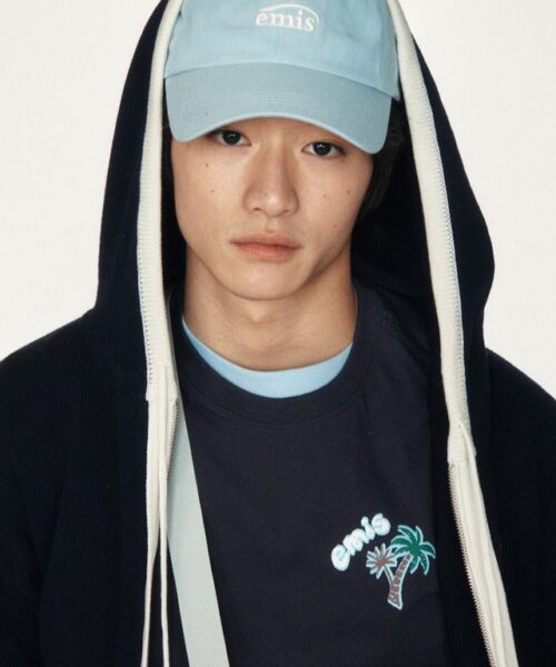 Alternative view of EMIS SMALL LOGO BALL CAP-8 colors