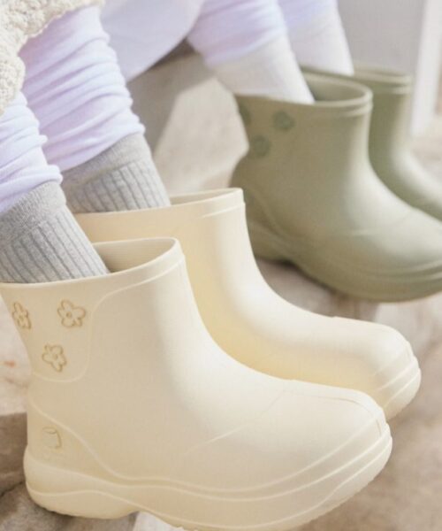 Alternative view of OTZ X UMU PUDDING BIDDLE PLATFORM RAINBOOTS-3 colors