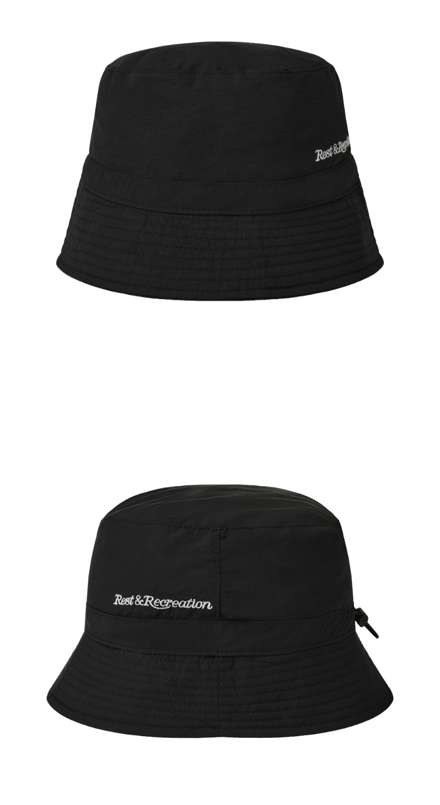 REST & RECREATION REVERSIBLE NYLON BUCKET HAT-3 colors - Image 13