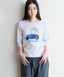 Alternative view of MILLO ARCHIVE MIFFY & SEOUL CITY T-SHIRT-2 colors