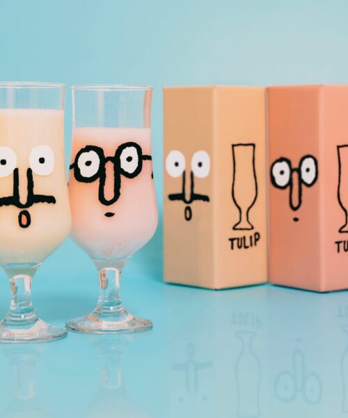 Alternative view of NOUNOU TULIP GLASS SET