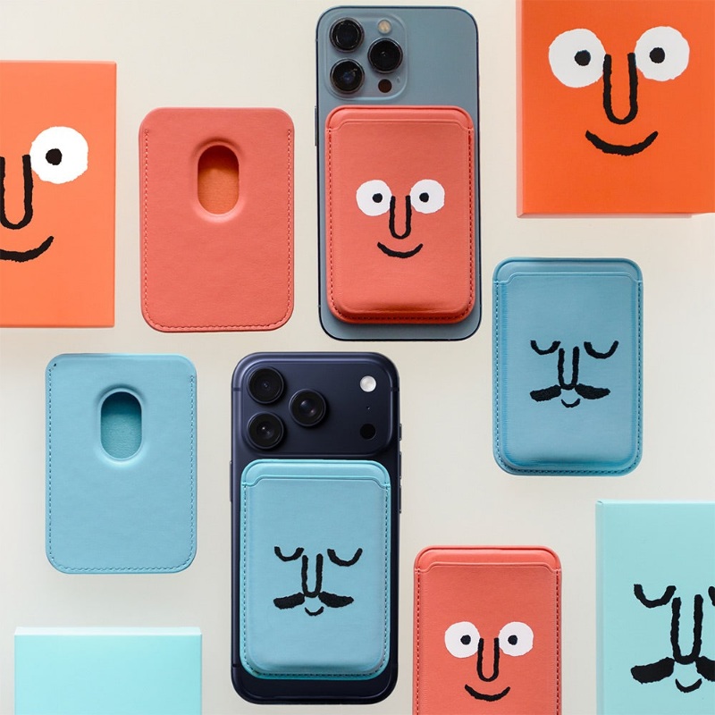 NOUNOU MAGNETIC CARD CASE-2 colors - Image 4