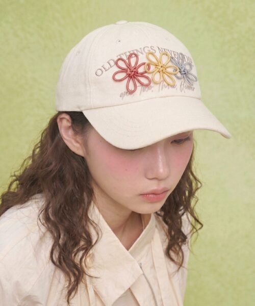 ONGO OLDTHINGS NEVER DIE THREE FLOWER KNOT CAP-COLOR EDITION