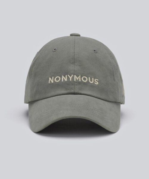 NONYMOUSAA NEW ICONIC PEACHED CAP-4 colors