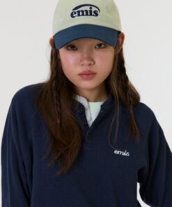 Alternative view of EMIS DUO LOGO TWO TONE BALL CAP-6 colors