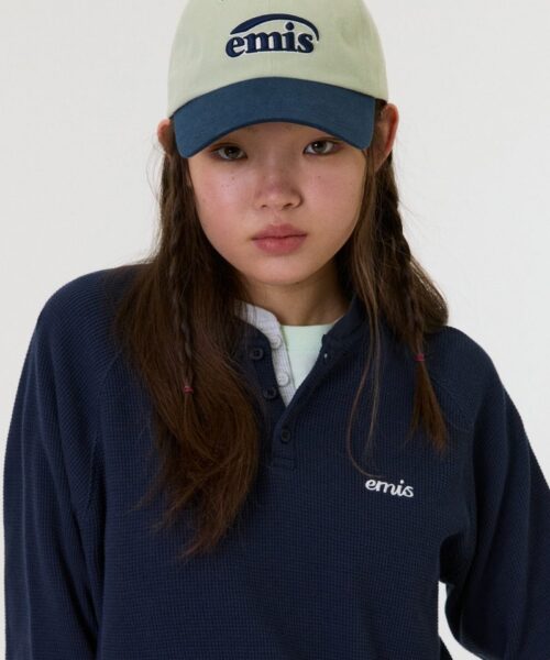 Alternative view of EMIS DUO LOGO TWO TONE BALL CAP-6 colors