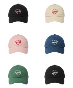 EMIS HEART BALL CAP-7 colors