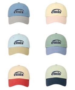 EMIS DUO LOGO TWO TONE BALL CAP-6 colors