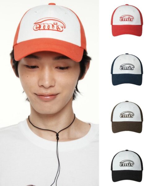 EMIS DUAL PANEL BALL CAP-4 colors