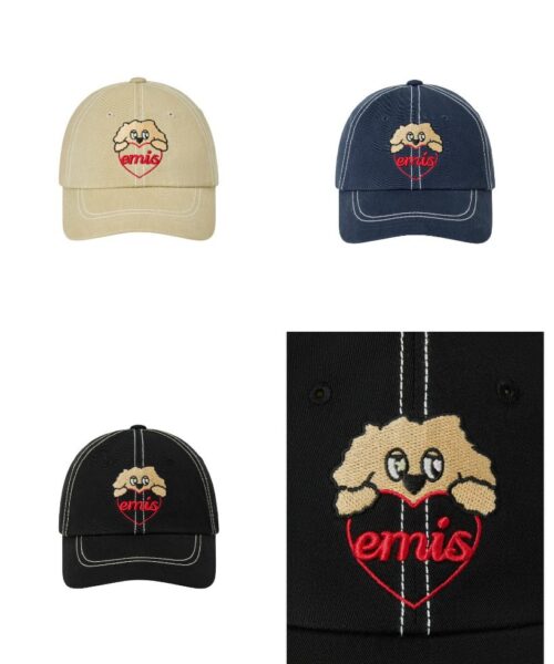 EMIS MISUGI LOVE EMIS BALL CAP-3 colors
