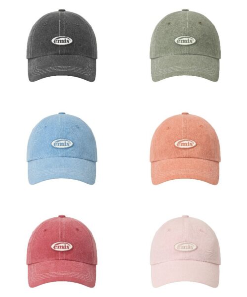 EMIS MINI RUBBER PATCH PIGMENT BALL CAP-6 colors