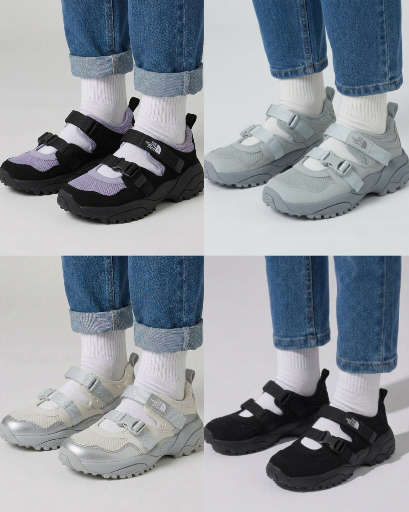 THE NORTH FACE SNEAKER SANDAL-4 colors